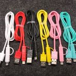 Elba EC13S 2in1 Micro 1mt Siyah Bağlantı Kablosu