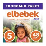 Elbebek Elite No:5 Junior 48 Adet Bebek Bezi