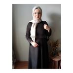 ELBİR çan kesim slimfit tesettür elbise