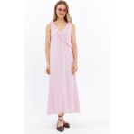 Elbise - Açık Pembe - 36
