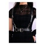 Elbise Üzeri Askılı Deri Kemer Harness