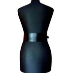 Elbise Üzerine Şık Deri Korse Harness