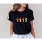 Elbiseciniz Yılbaşı Tişörtü, Noel Tişörtü, Mutlu Yıllar Yeni Yıl Kostümü, 2024 Christmas Tshirt - 8 - Siyah