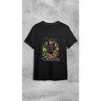 Elbiseciniz Yılbaşı Tişörtü, Noel Tişörtü, Mutlu Yıllar Yeni Yıl Kostümü, Christmas Tshirt - Siyah - 8 Yaş