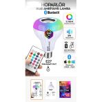 Elc Music Bulb Bluetooth Hoparlör Akıllı Led Ampul Lamba