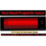 Elcon GLAS-IR2500 Camlı U.kumandalı Dış Mekan Isıtıcı
