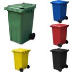 ELCY 240 LT 5 Adet Tüm Renkler Plastik Çöp Konteyneri Isıya Karşı Dayanıklı