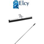 Elcy 55 cm Metal Çekpas Çekçek + 120 cm Sap - Gri