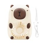 Elde taşınır fan, kordon fan | Çocuklar için Cartoon Hand Fan,USB şarj, 3 vitesli hava soğutucuları, her yaş için kişisel soğutma cihazları kızlar kadın kadın erkek öğrencileri