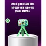 Eldenör 1080P Hd Çocuk Vlog Kamerası – Tripod ve Eğitici Oyunlarl