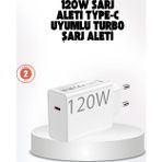 Eldenör 120W Güçlü Hızlı Şarj Adaptörü ve Type-C Kablo Seti – Güvenli Şarj Teknolojisi