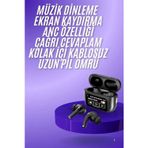 Eldenör 2.Nesil Pro Ekranlı Sesli Görüşme Yapabilen Kablosuz Bluetooth Kulaklık