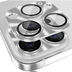 Eldenör ALLY iPhone 15 Pro-15 Pro Max Metal Tempered Kamera Lens Koruyucu-(5775)