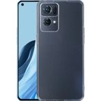 Eldenör Ally OPPO Reno 7 Pro Kılıf Kamera Korumalı Ultra İnce Şeffaf Silikon Kılıf-(5775)