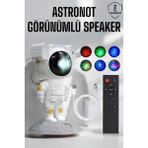 Eldenör Astronot Görünümlü Projeksiyon Speaker Taşınabilir