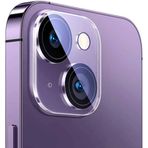 Eldenör Baseus iPhone 15/15 Plus için Crystal Serisi HD Cam Kamera Koruyucu 2 Adet Set-(5775)