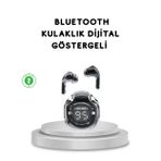 Eldenör Bluetooth 5.3 Kablosuz Kulaklık HiFi Stereo ve Ekstra Bass Dijital Ekranlı