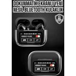 Eldenör Bluetooth Kulaklık Kablosuz Ekranlı ANC/ENC Destekli Dokunmatik