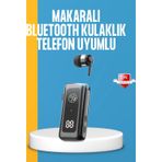 Eldenör Dijital Ekranlı ve Hızlı Şarjlı Bluetooth 5.2 Makaralı Kulaklık