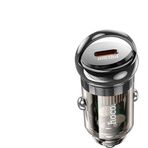 Eldenör HOCO Z53 Sight Single PD30W Type-C Girişli Araç Çakmaklık Hızlı Şarj Aleti-(5775)