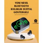 Eldenör LED Ekranlı Kablosuz Kulaklık – Gürültü Önleyici Mikrofon ve Dokunmatik Özellikli - Renkli