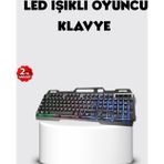 Eldenör RGB Aydınlatmalı Klavye Mouse Seti – USB Bağlantılı, Türkçe Q, Ayarlanabilir DPI, Ergonomik Yapı