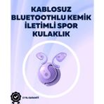 Eldenör S05 Kablosuz Bluetooth 5.3 Spor Kulaklık – Su Geçirmez