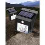 Eldenör Solar Lamba Giriş, Bahçe Yol Avlu Hareket Sensörlü Led Parlak Gece Su Geçirmez