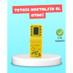 Eldenör Taşınabilir El Aterisi Gameboy – Klasik Tetris Oyunu, Pil ile Çalışan Mini El Konsolu