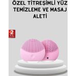 Eldenör Taşınabilir Silikon Masaj Aleti – Derin Temizlik Yüz ve El Kullanımına Uygun