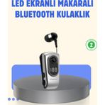 Eldenör Titreşimli Bluetooth Kulaklık – Uzun Pil Ömrü Dijital Ekranlı Kablosuz Tasarım