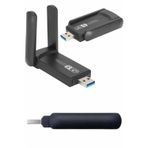 Eldenör Wifi Alıcı Dual Band Usb 3.0 Adaptör Kablosuz Windows 7/8/10/11