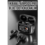 Eldenör Yeni Nesil Bluetooth Kulaklık Ekranlı Yüksek Ses Kaliteli Uzun Şarj Süreli