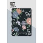 Eldesen Tasarım A5 Defter 100 Yapraklı Beyaz Çizgili Esnek Karton Kapaklı Notlar ve Yapılacaklar