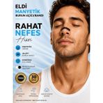 Eldi medikal Manyetik Burun Açıcı/bandı Başlama Seti (30 Çift, Siyah) - Horlamayı Azaltır - Nefesi Rahatlatır - Siyah - Beyaz