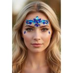 Eldoria Kendinden Yapışkanlı Festival Yüz Taşı Face Sticker