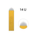 Elea 14 U BLADE GOLD MİCROBLADİNG İĞNESİ 100 ADET