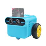 ELECFREAKS microbit TPbot Akıllı Kodlama Robot Araba 2 Modlu, Okul ve Ev için STEM Eğitim Projesi, BBC mikro: Wiki Eğitimi ile bit DIY Programlanabilir Araba (mikro: bit olmadan)
