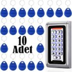 Electrimax P110 Rfid Elektronik Şifreli Kartlı Kapı Açma Kilit - 10 Tag