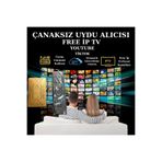 ELECTROHOME RİOSAT ÇANAKSIZ-ÇANAKLI FREE İP VE WİFİ ANTEN DAHİL FULL HD UYDU ALICISI