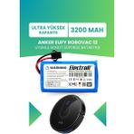 Electroll 3200mAh Eufy Robovac 12 Uyumlu Batarya Robot Süpürge İçin Yüksek Performanslı Değişim