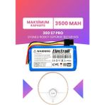 Electroll 360 S7 Pro Batarya (Maksimum Kapasite) 3500MAH Pil Akıllı Robot Süpürge Batarya Değişimi