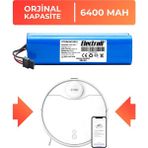 Electroll 360 S9 Uyumlu Batarya (ULTRA YÜKSEK KAPASİTE) 6400mah Pil Robot Süpürge Batarya Değişimi - 1 Adet
