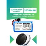 Electroll Anker Eufy Robovac 11S Batarya (Ultra Yüksek Kapasite) Naccon 14.4V 3200MAH Akıllı Robot Süpürge