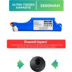 Electroll Arçelik Rs 3121 Uyumlu Batarya (Maksimum Kapasite) 3500MAH Pil Robot Süpürge Bataryası Değişimi 9178024542