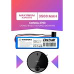 Electroll Conga 3790 Uyumlu Batarya (Maksimum Kapasite) 3500MAH Pil Robot Süpürge Bataryası Değişimi