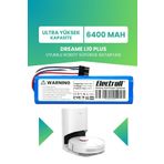 Electroll Dreame L10 Plus Uyumlu Batarya (ULTRA YÜKSEK KAPASİTE) 6400mah Pil Robot Süpürge Batarya Değişimi