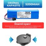 Electroll Dreame L10S Pro Uyumlu Batarya (Orjinal Kapasite) 5200MAH Pil Robot Süpürge Bataryası Değişimi