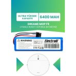 Electroll Dreame Vacuum Mop F9 Uyumlu Batarya (ULTRA YÜKSEK KAPASİTE) 6400mah Robot Süpürge Bataryası Değişimi