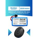 Electroll Eufy Robovac 15C Max Uyumlu Batarya (Orjinal Kapasite) 2600MAH Pil Robot Süpürge Batarya Değişimi